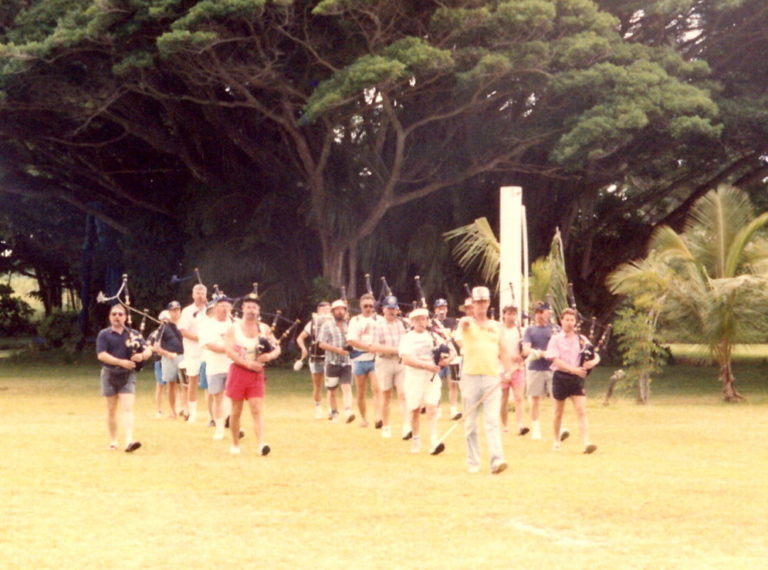 Celtic Pipes and Drums of Hawaii - 1992 - Practice