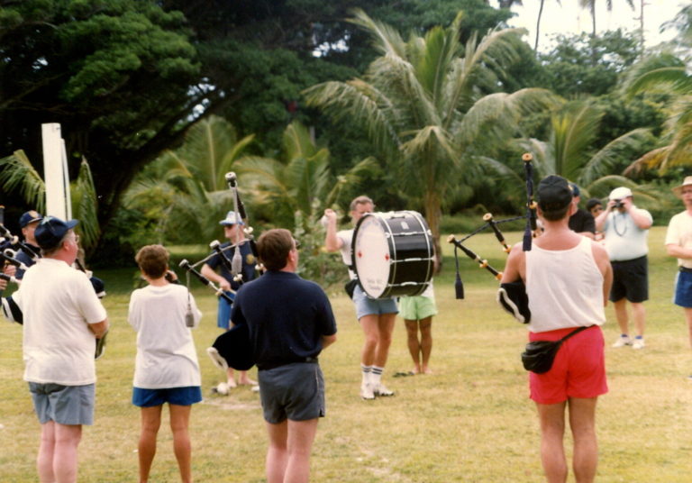 Celtic Pipes and Drums of Hawaii - 1992 - Practice